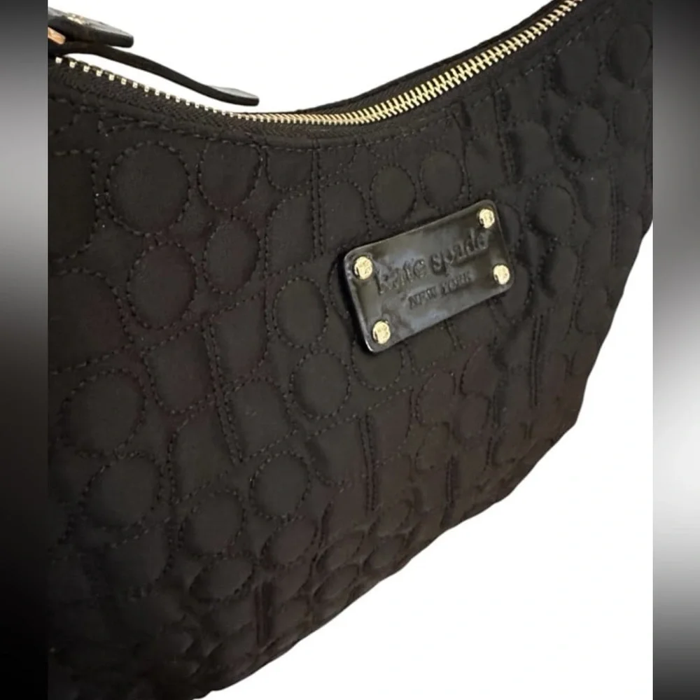 Kate Spade New York Lennox Hill Noel Shoulder Bag Quilted Black